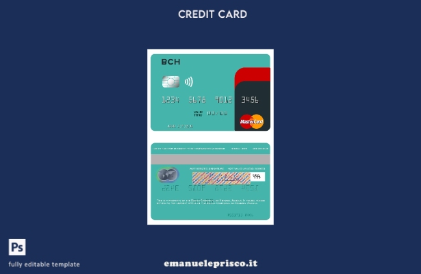 modello mastercard Angola Banco Comercial do Huambo in stile verificato